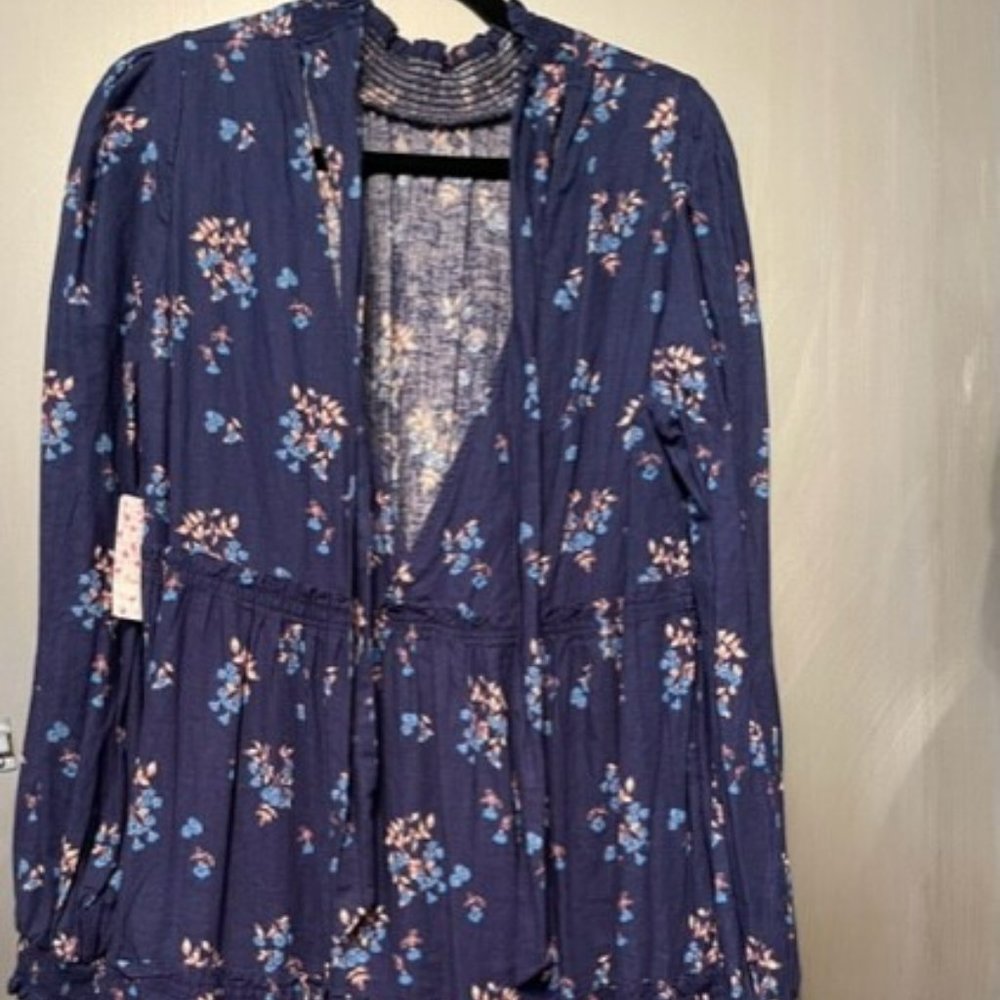 Free People Petit Fours boho babydoll mini Dress - Picture 7 of 14